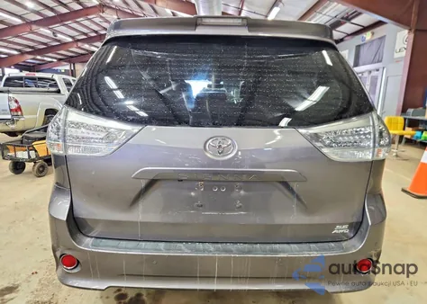 2020 Toyota Sienna Se from USA, damaged, VIN 5TDEZ3DC8LS235653